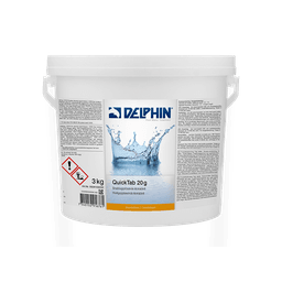 DELPHIN QuickTab 20 g, 3 kg hink