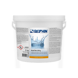 DELPHIN MultiTab 200 g, 3 kg hink