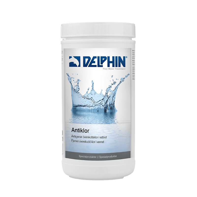 DELPHIN Antiklor, 1 kg burk