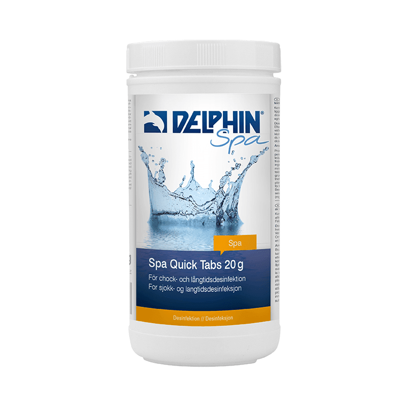 DELPHIN Spa Quick Tabs 20 g, 1 kg burk