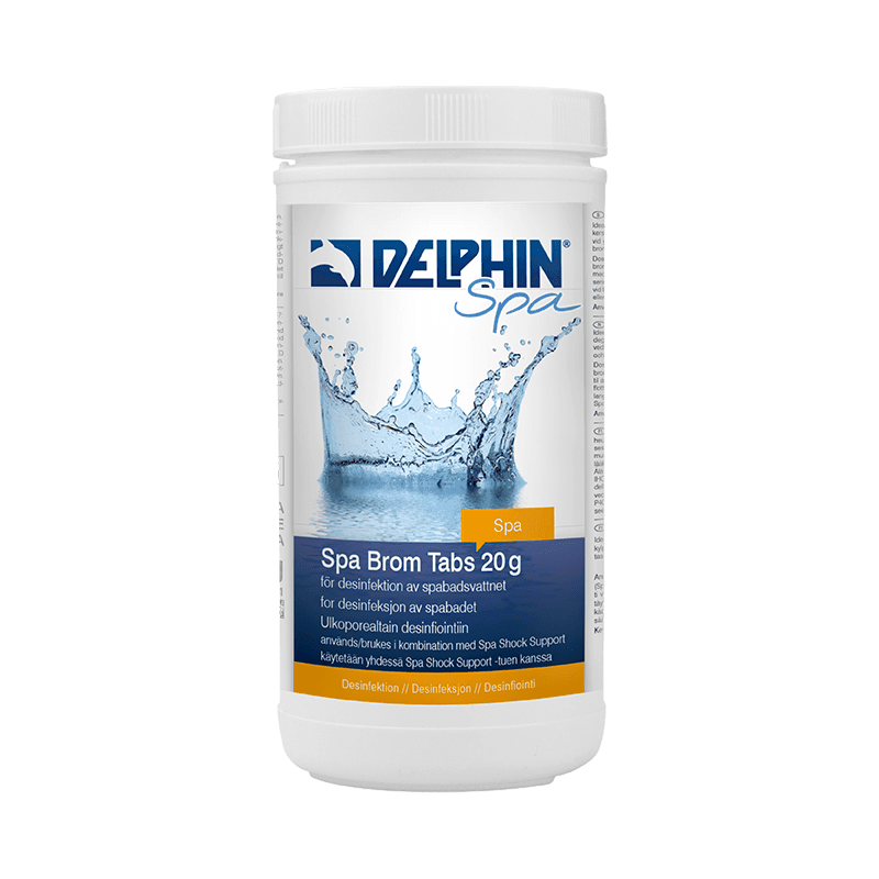 DELPHIN Spa Brom Tabs 20 g, 1 kg burk